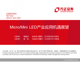 Micro/Mini LEDҵӦûչҵ-2021